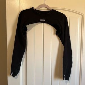 Addidas cropped sweatshirt